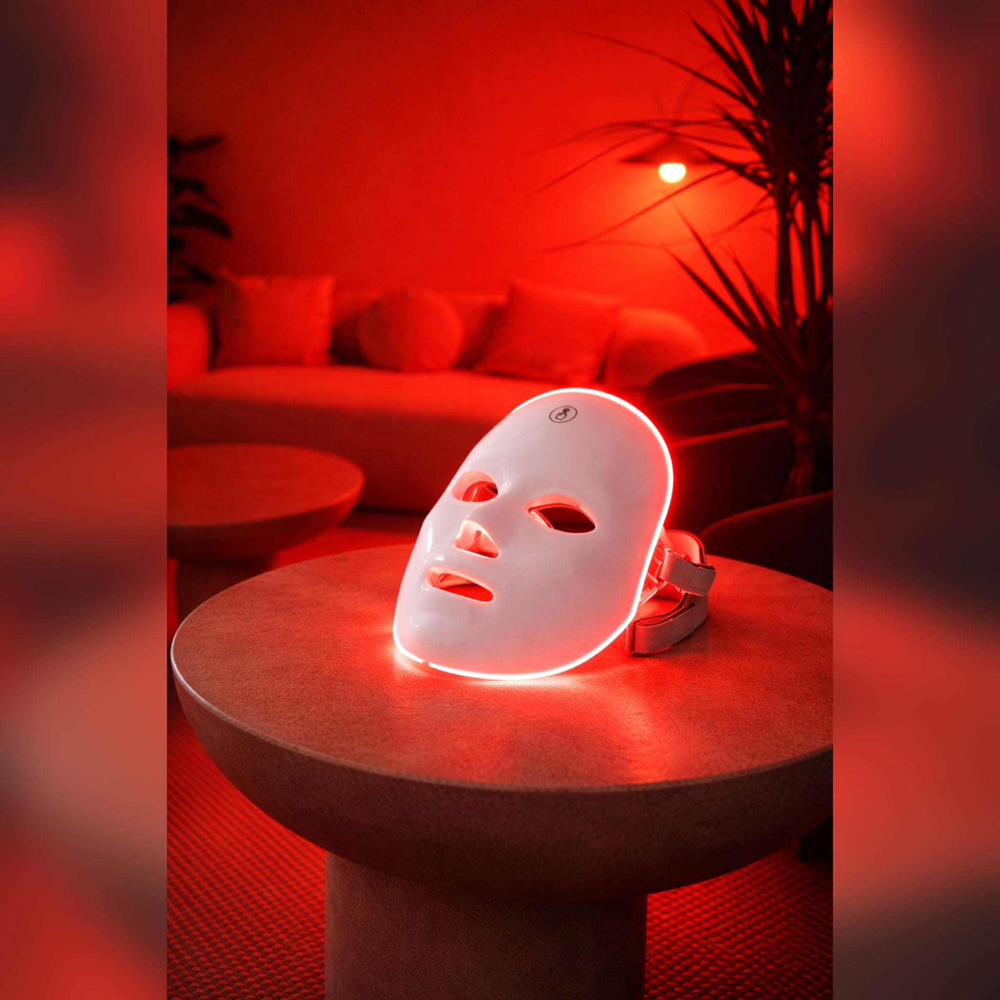 Máscara facial LUZ ROJA.